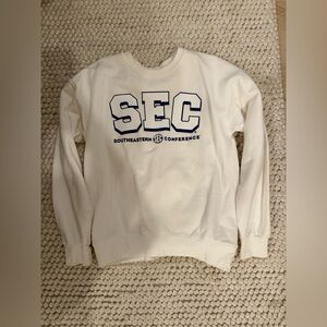 White SEC Sweatshirt
